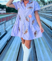 Lula The Label - Sequin Football Dress
