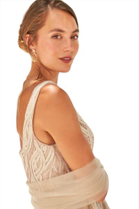 Montage By Mon Cheri - Square Back Lace Dress