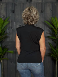 Dear Scarlett - The Surplice Short Sleeves Top