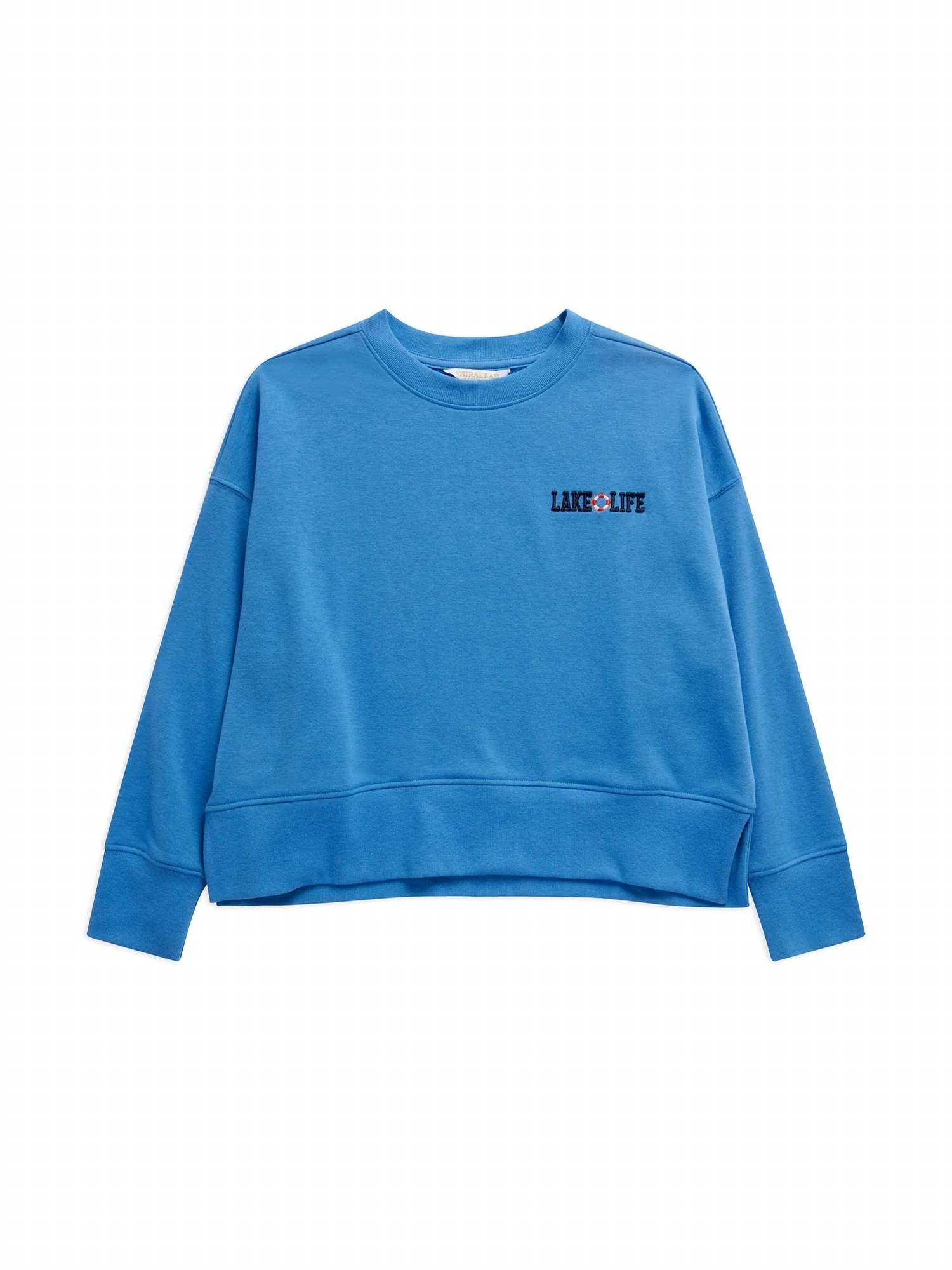 Shiraleah - Boat Docks And Flip Flops Relaxed Sweatshirt