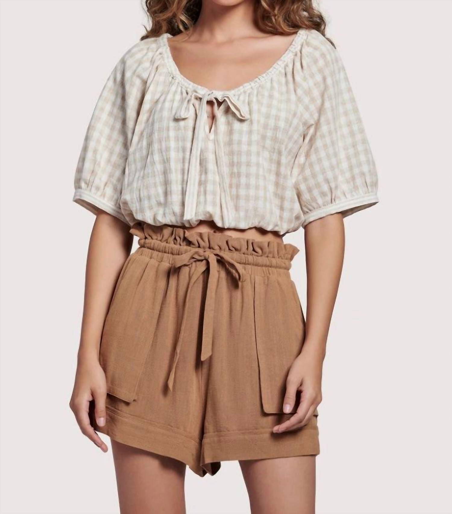 Lost + Wander - Island Picnic Crop Top
