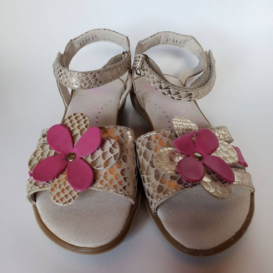 Renbut Shoes - Girl's Velcro Ankle Strap Dress Sandal