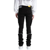 Pheelings - MEN'S NEVER LOOK BACK CARGO FLARE STACK DENIM JEAN