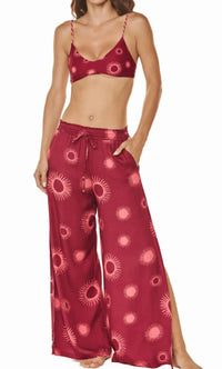 Dulzamara - Mahahual Wide-leg Beach Pants