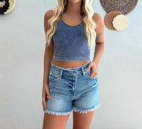 Kancan - Women's Western Breeze Denim Short