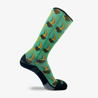 Zensah Unisex - Knee High Printed Socks in lucky st patricks day green - men's item - alternate view