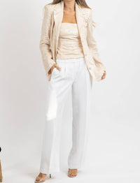 Fore Collection - Emre Blazer And Strapless Tube Set