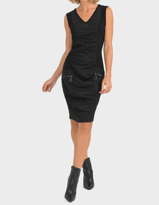 Joseph Ribkoff - Ruched Mini Dress