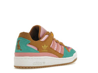 adidas Men's Forum Low The Simpsons Living Room Sneakers in mesa tactile rose cloud white - men's sneaker - detail view