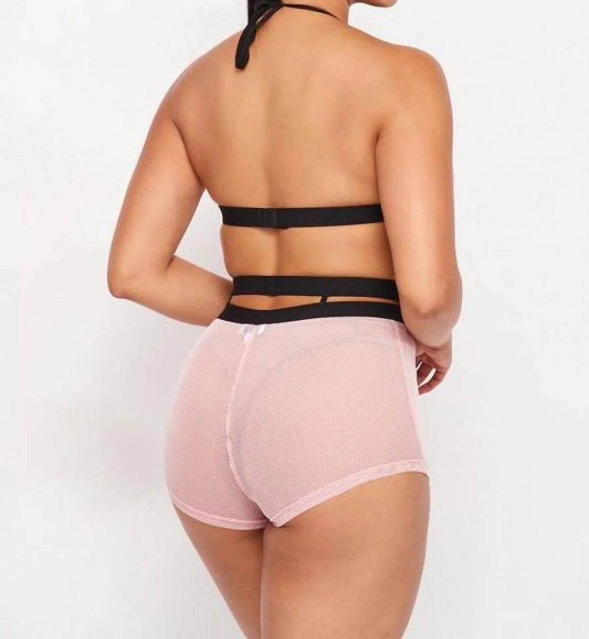 Hot & Delicious - Lay Low Bra Crop Mesh Short Set