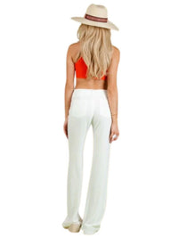 Lucca - Kenna Lace Up Flare Pants