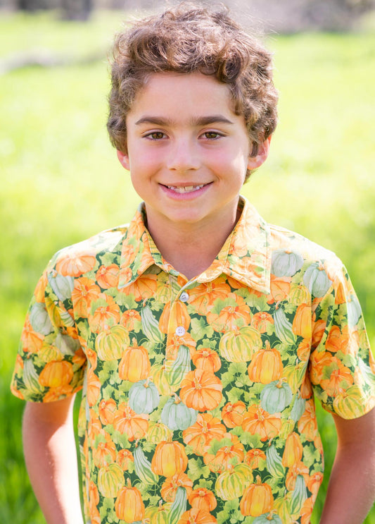 Blue Quail Clothing Co. - Polo Shirt Pumpkin