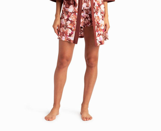 Nicole Miller - Peached Jersey Three-Piece Sleepwear Set