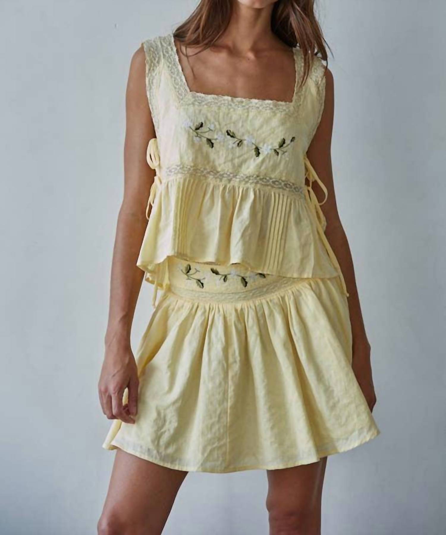 By Together - Morning Glory Handkerchief Top