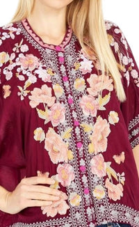 Johnny Was - Edyth Embroidered Blouse