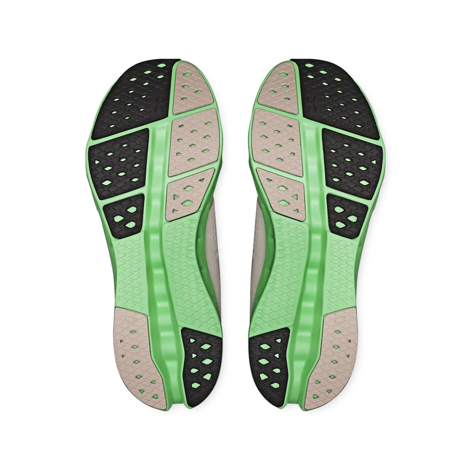 On Men's Cloudsurfer 2 Running Shoes in truffle honeydew 1 - men's shoe - view 12