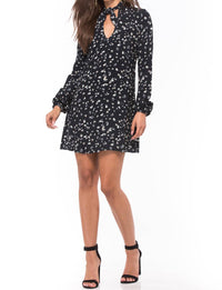 Beach Riot Sydney Dress in navy floral - women's dress - alternate view