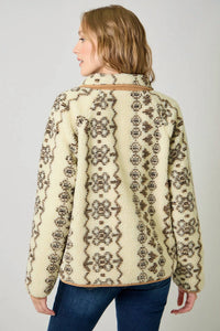 Mystree - Printed Fleece Jacket
