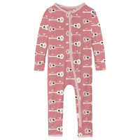 Kickee - Kids' Print Coverall with Zipper