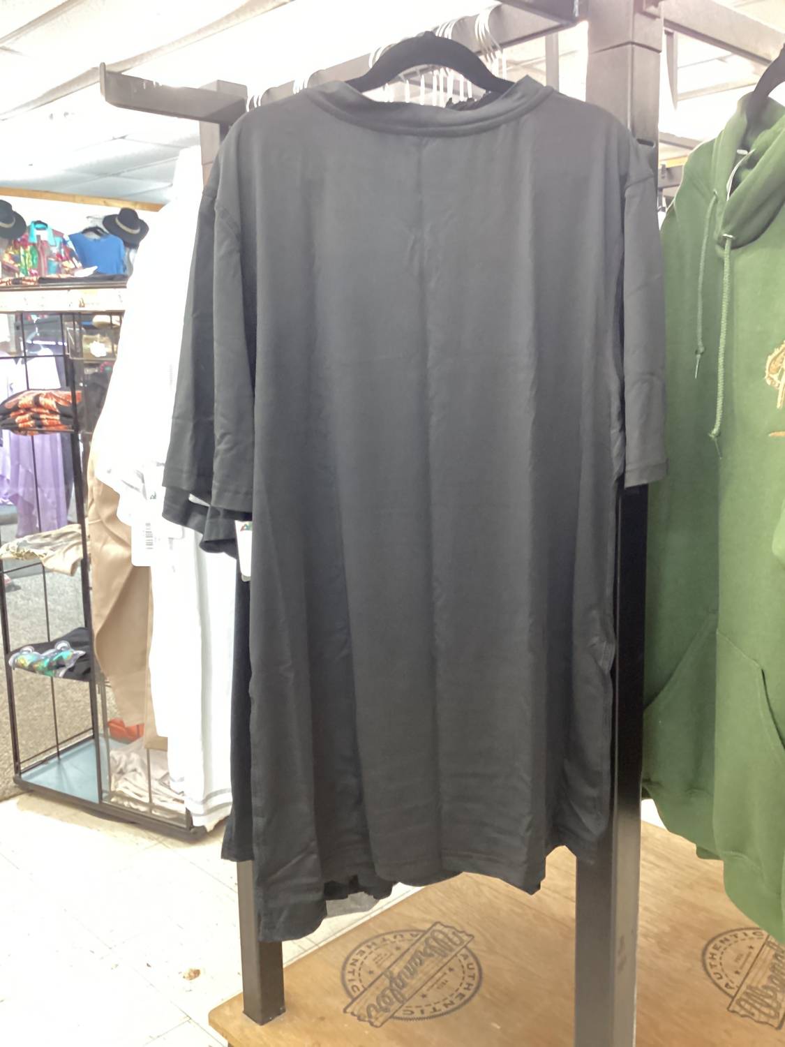 Rock & Roll Denim Performance V Neck T Shirt in black - men's t-shirt - alternate view