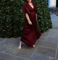 Mittoshop - Smocking Detail Maxi Dress