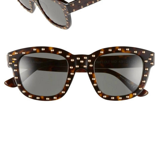 Saint Laurent - Saint Laurent Sunglasses Surf Stud Studded Havana Smoke sunglasses SL 100LOU 21148