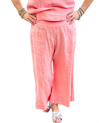 Ivy Jane - Linen Slouch Pocket Pant