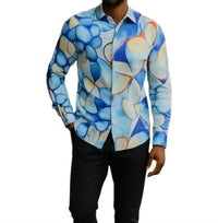 Mizumi Couture - Patterned Long Sleeves Shirt