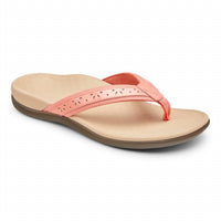 Vionic - Women's Tide Casandra Leather Orthotic Flip-flops