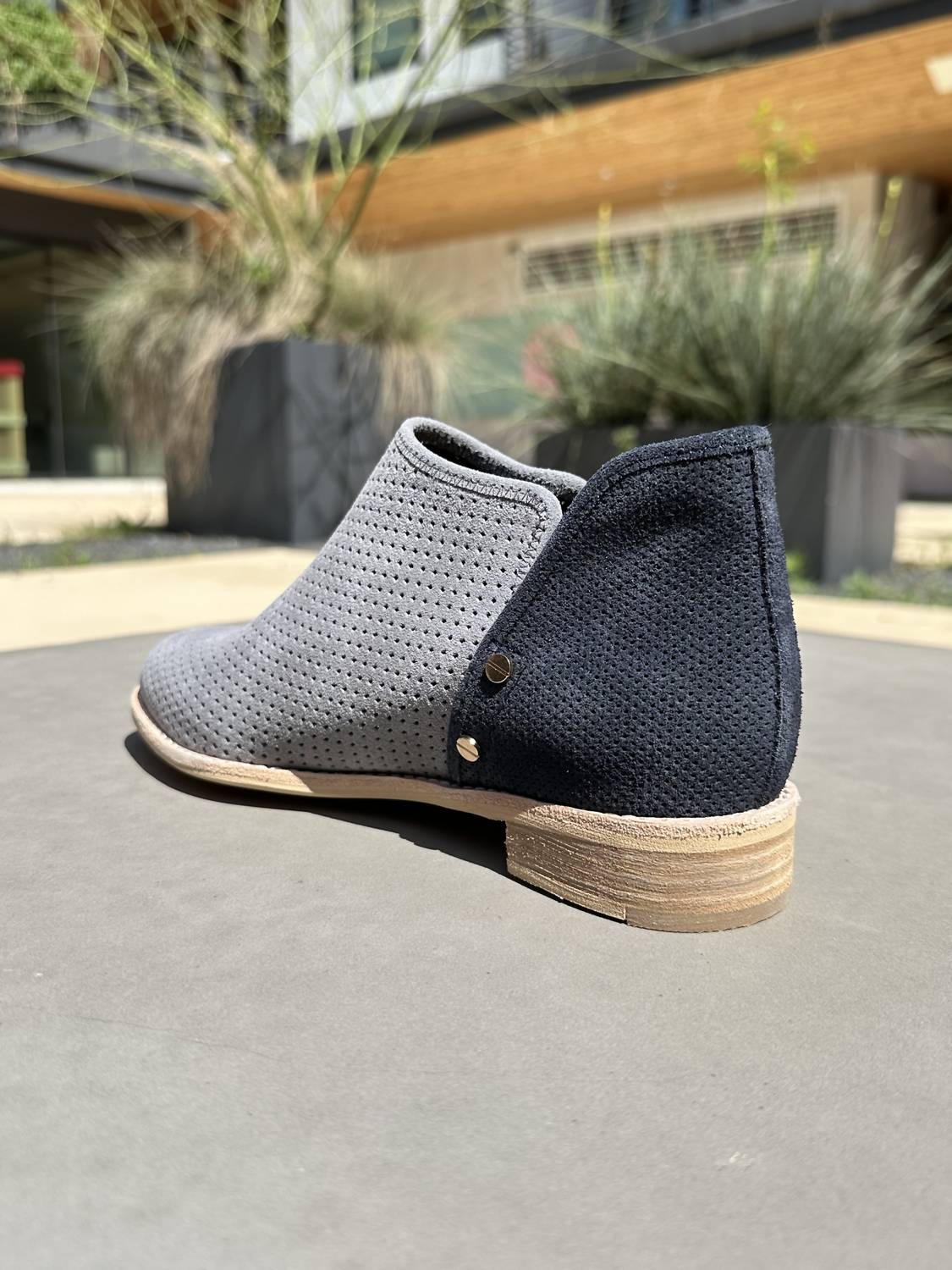 ALL BLACK Women's Two Cool Performance Boots in grey - women's shoe - detail view