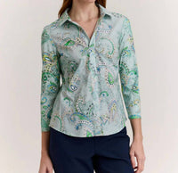 Hinson Wu - Lizette 3/4 Sleeve Top