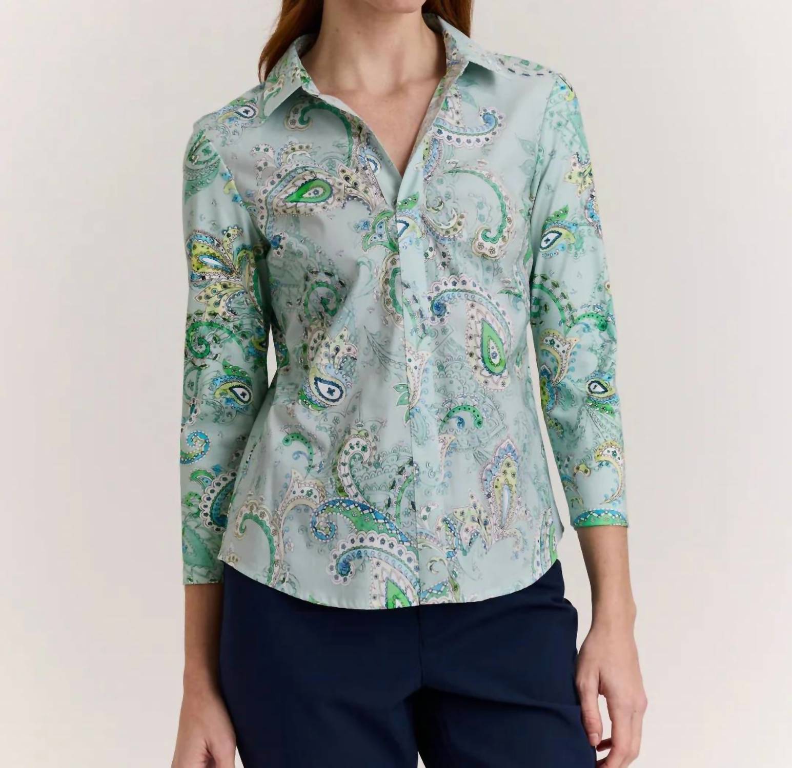 Hinson Wu - Lizette 3/4 Sleeve Top