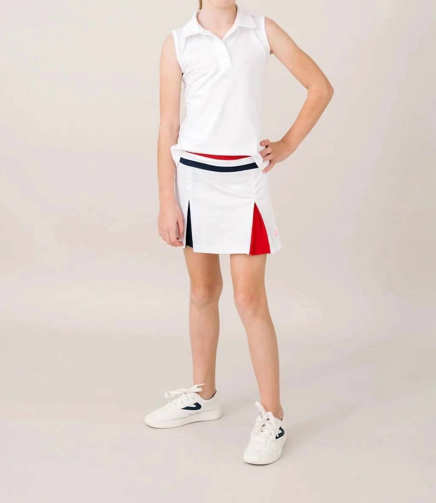 Set Athletics - Girls Courtney Pleated Skort