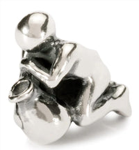 Trollbeads Aquarius Sterling Bead in silver - women's jewelry