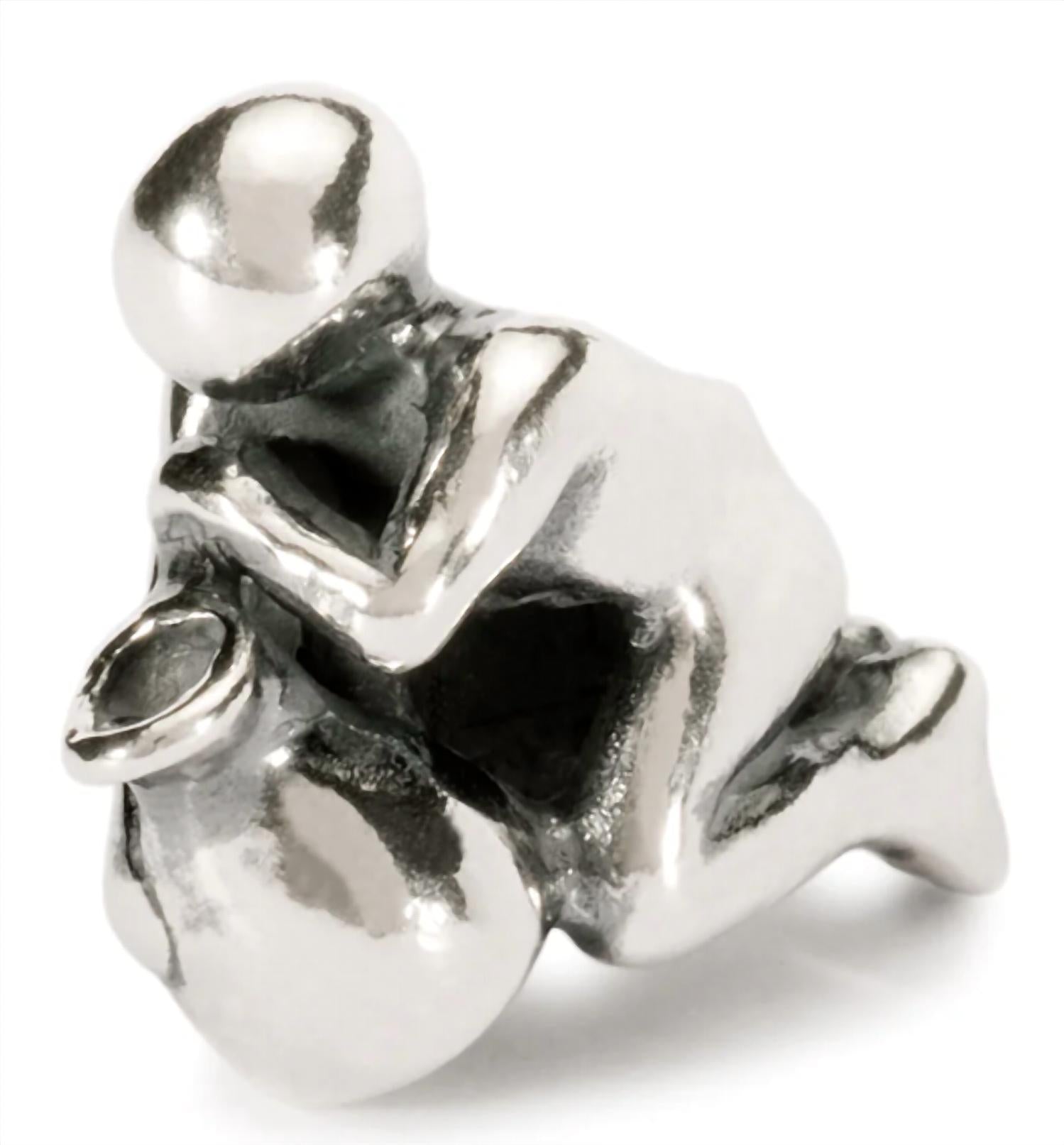 Trollbeads Aquarius Sterling Bead in silver - women's jewelry