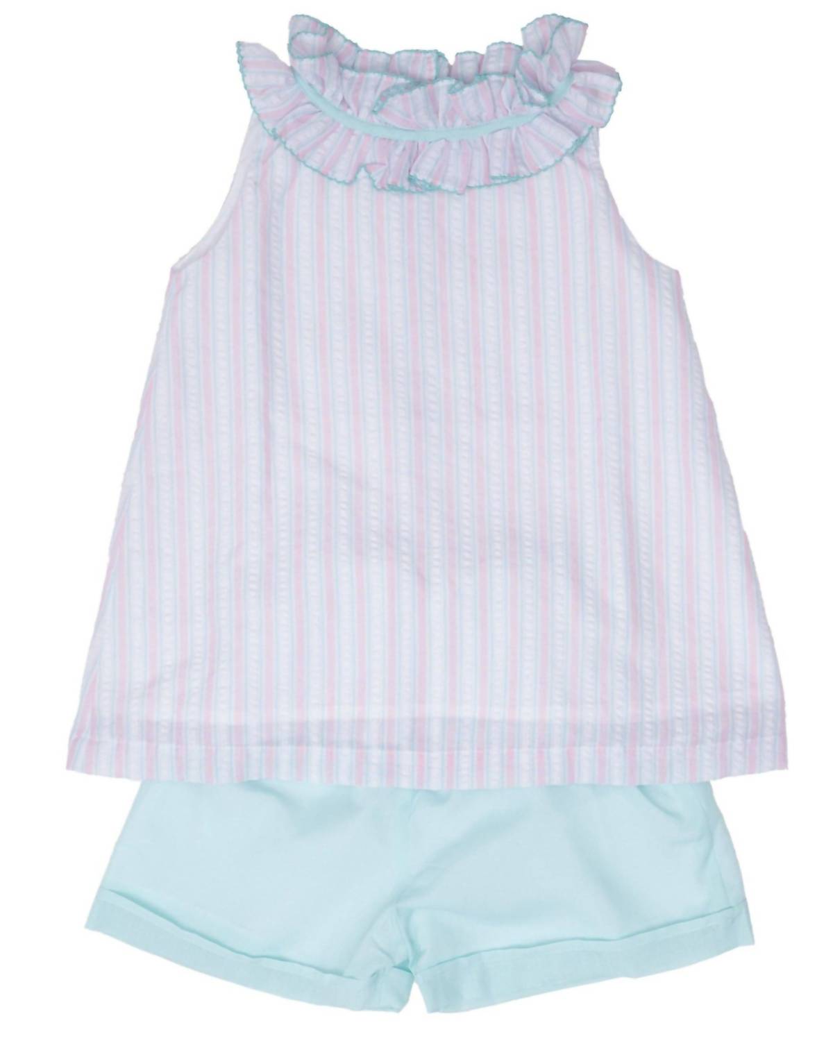The Oaks Apparel - Delia Stripe Short Set