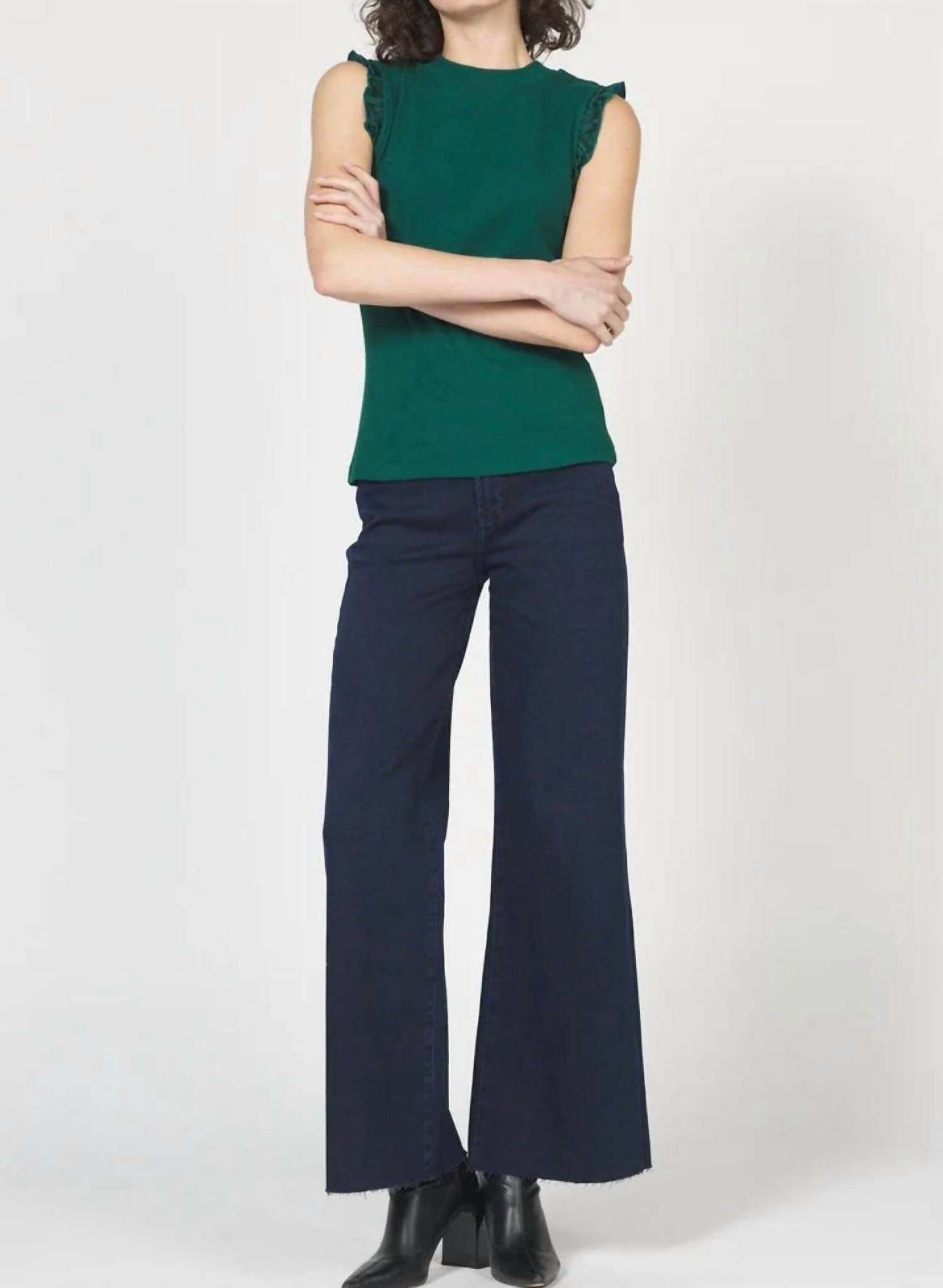 Dear John Denim - Bridget Ruffle Sleeve Top