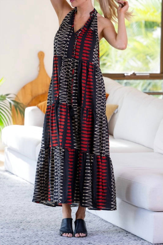 Cienna - Yindi Cotton Layered Maxi Dress