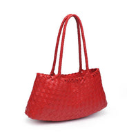 Moda Luxe - Women's Millie Woven Shoulder Bag