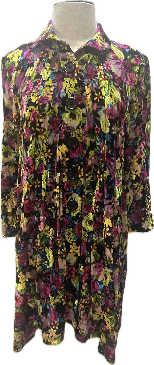 Janice Pleated Coat