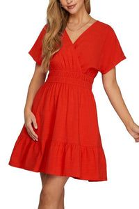 She + Sky - Dolman Sleeve Mini Dress