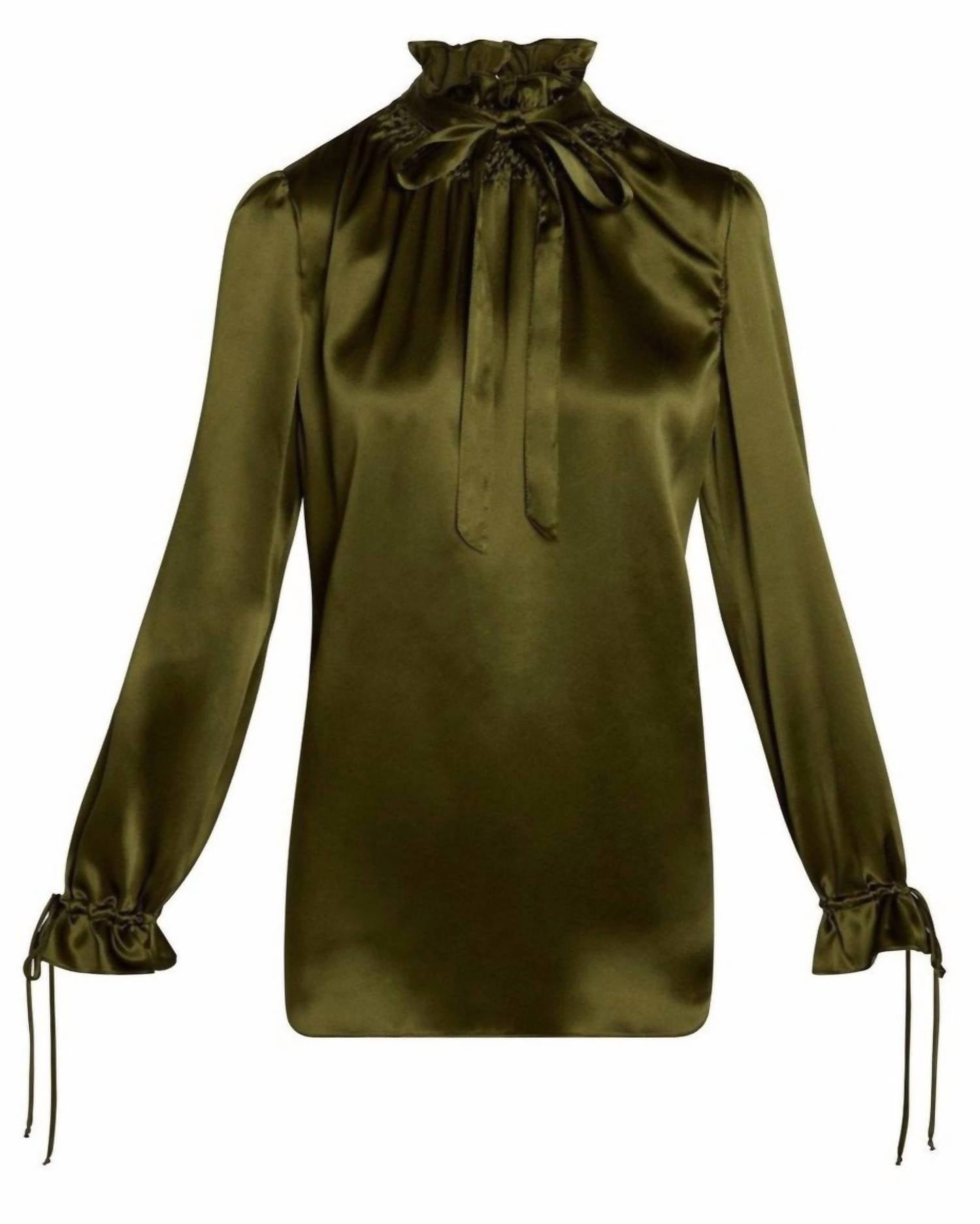 Catherine Gee - Kiera Ruffled Collar Blouse