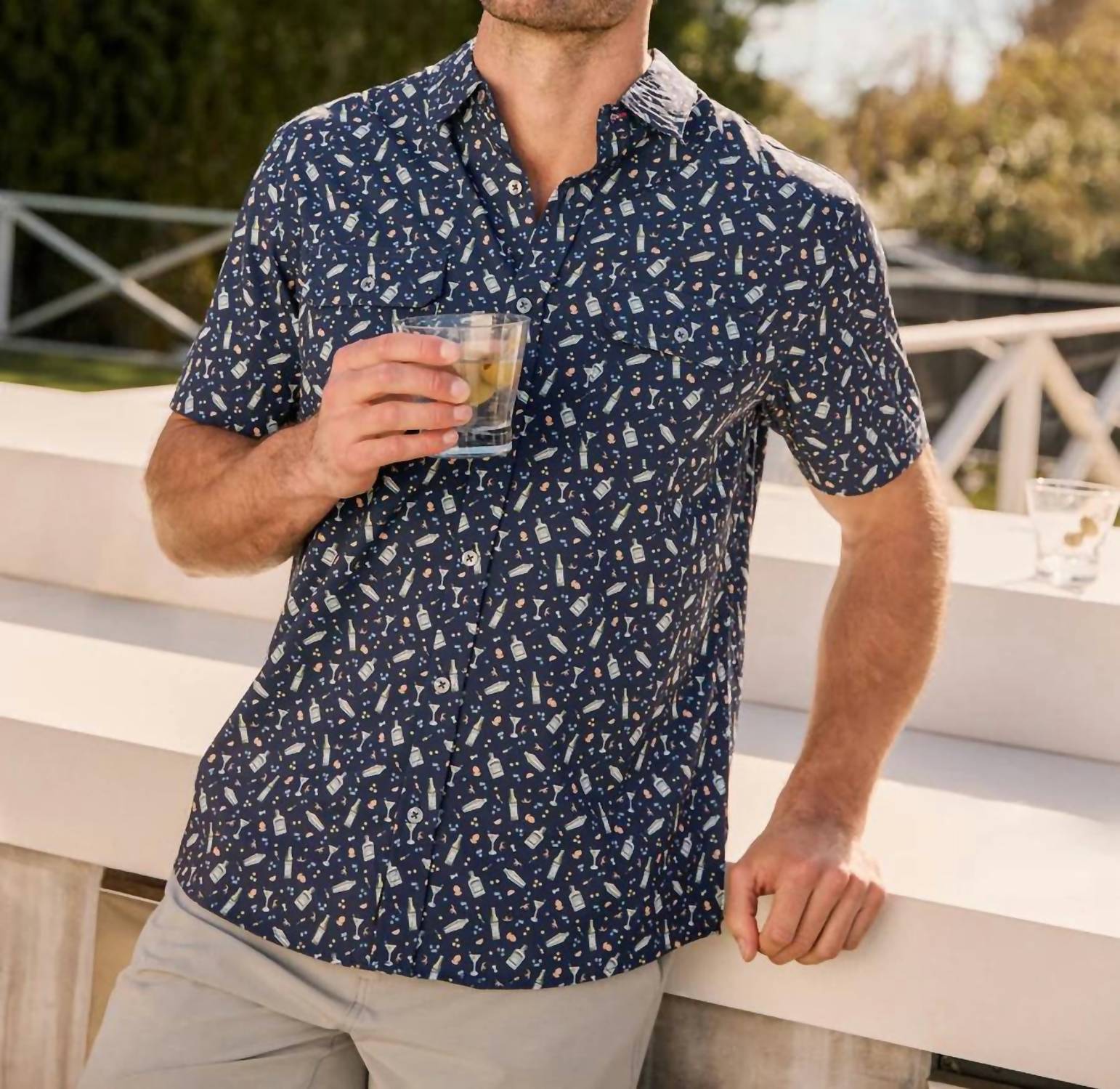 Flags & Anthem - Deerbrook Martini Button Down Shirt