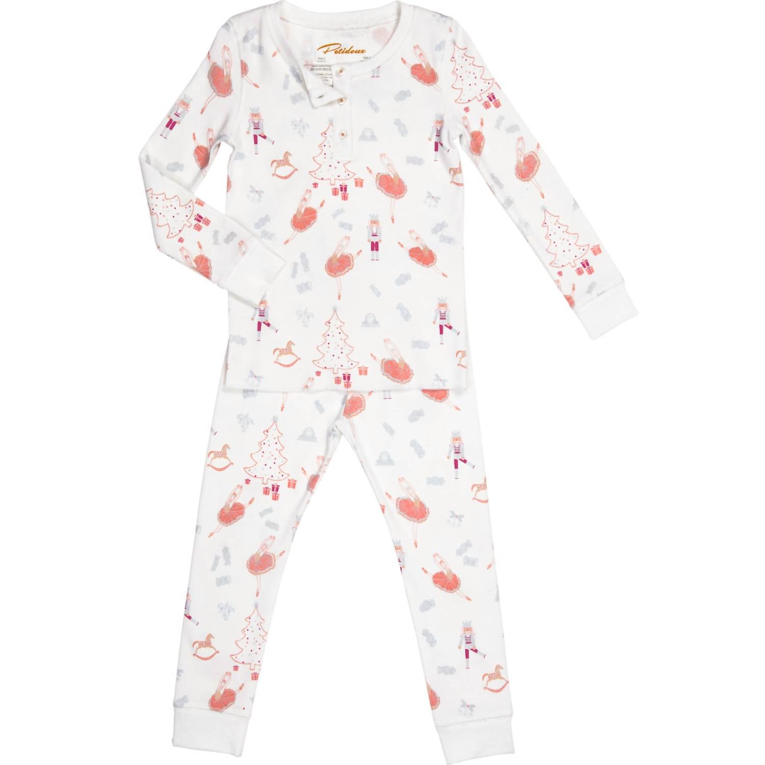 Petidoux - Girl's Long Sleeve Pajama Set