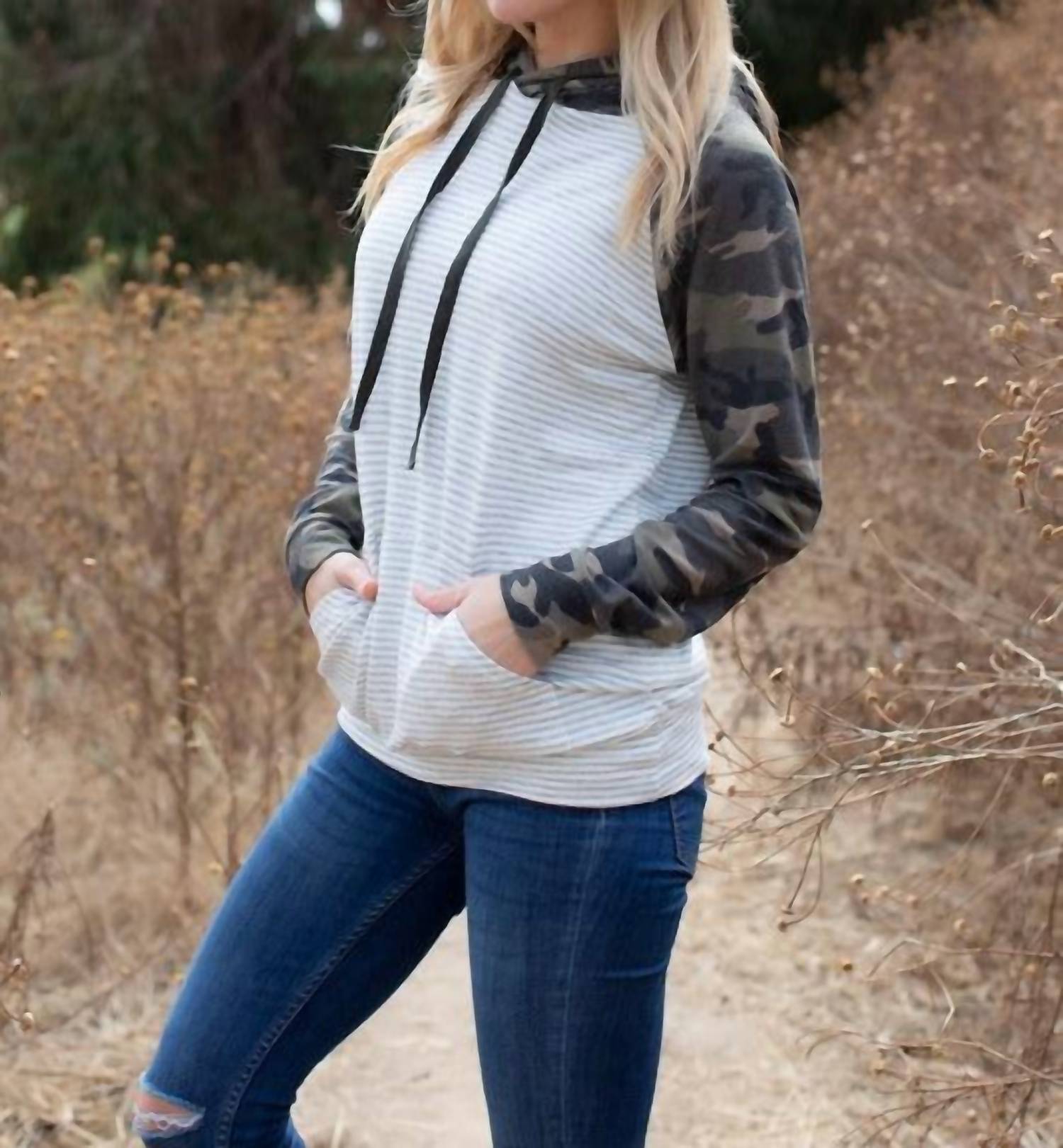 Heimish Usa - Healther Stripe Hoodie