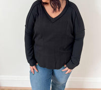 Zenana - Khloe V-neck Top