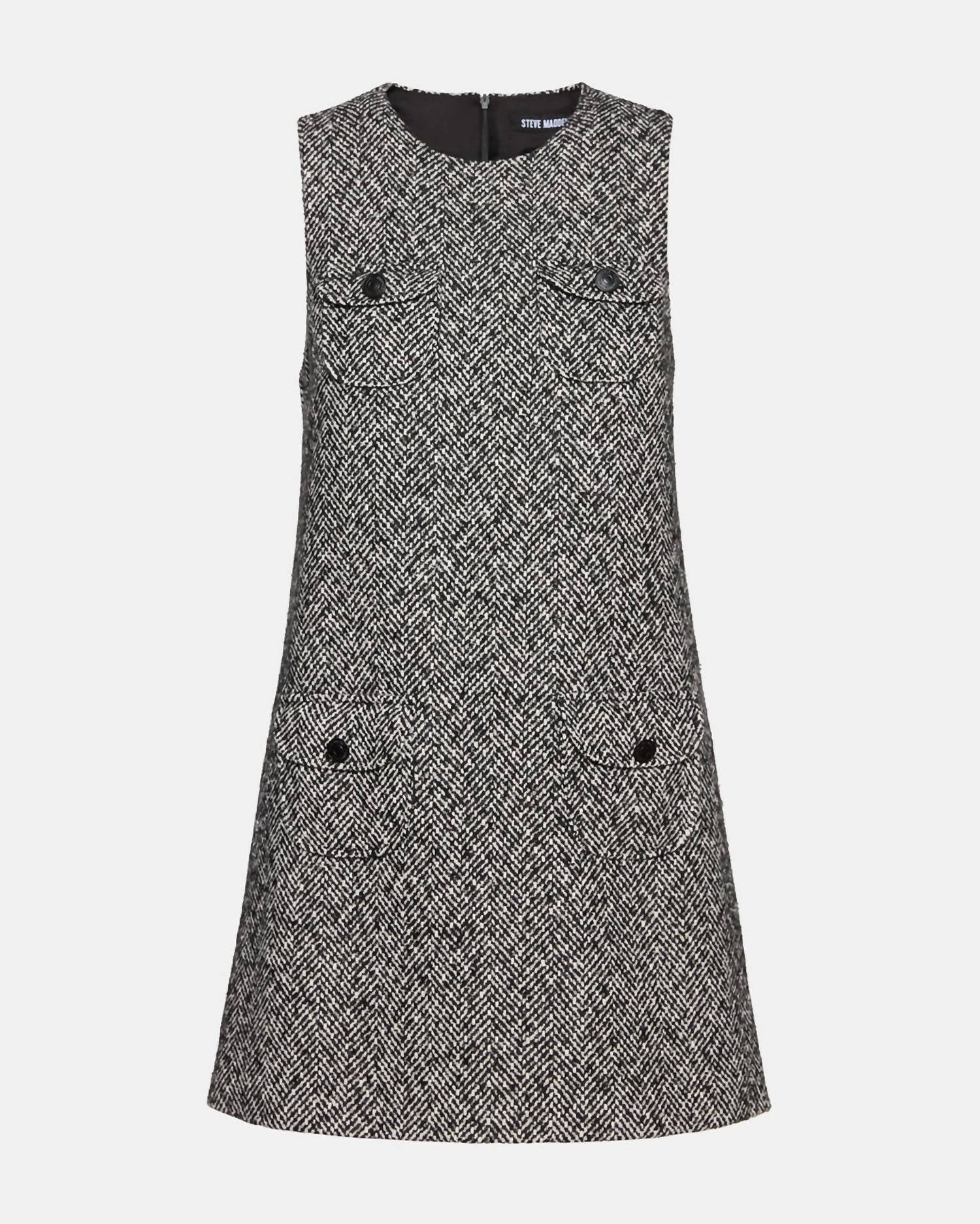 Steve Madden - Louie Tweed Mini Dress