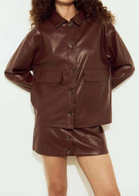 Minkpink - Faux Leather Jacket