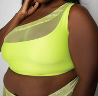 Nomads - Bay One-shoulder Swim Top - Plus