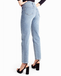 Nicole Miller - Alphabet City High Rise Slim Straight Jean